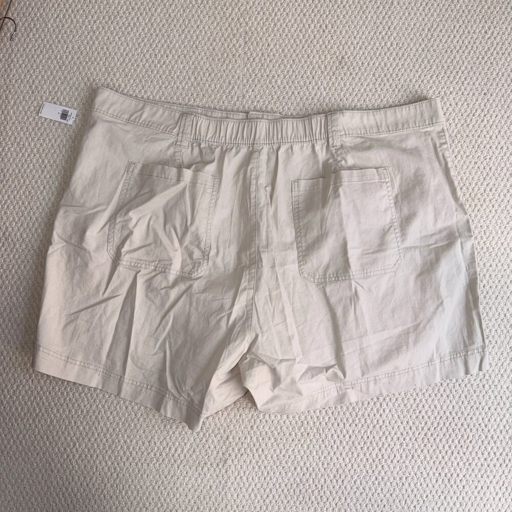 2/$30 NWT Old Navy High Rise OG Chino Shorts 3X - Picture 3 of 4